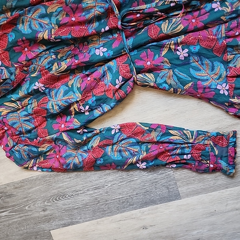 Floral Long Sleeve Dress - Picture 3 of 16